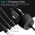 Promate VolTrip-Uni Car Charger – 3.4A USB Port; Multi-Connector Cable