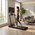 Gadgeton Smart Foldable Home Treadmill Supports Upto 110 kg - Pink
