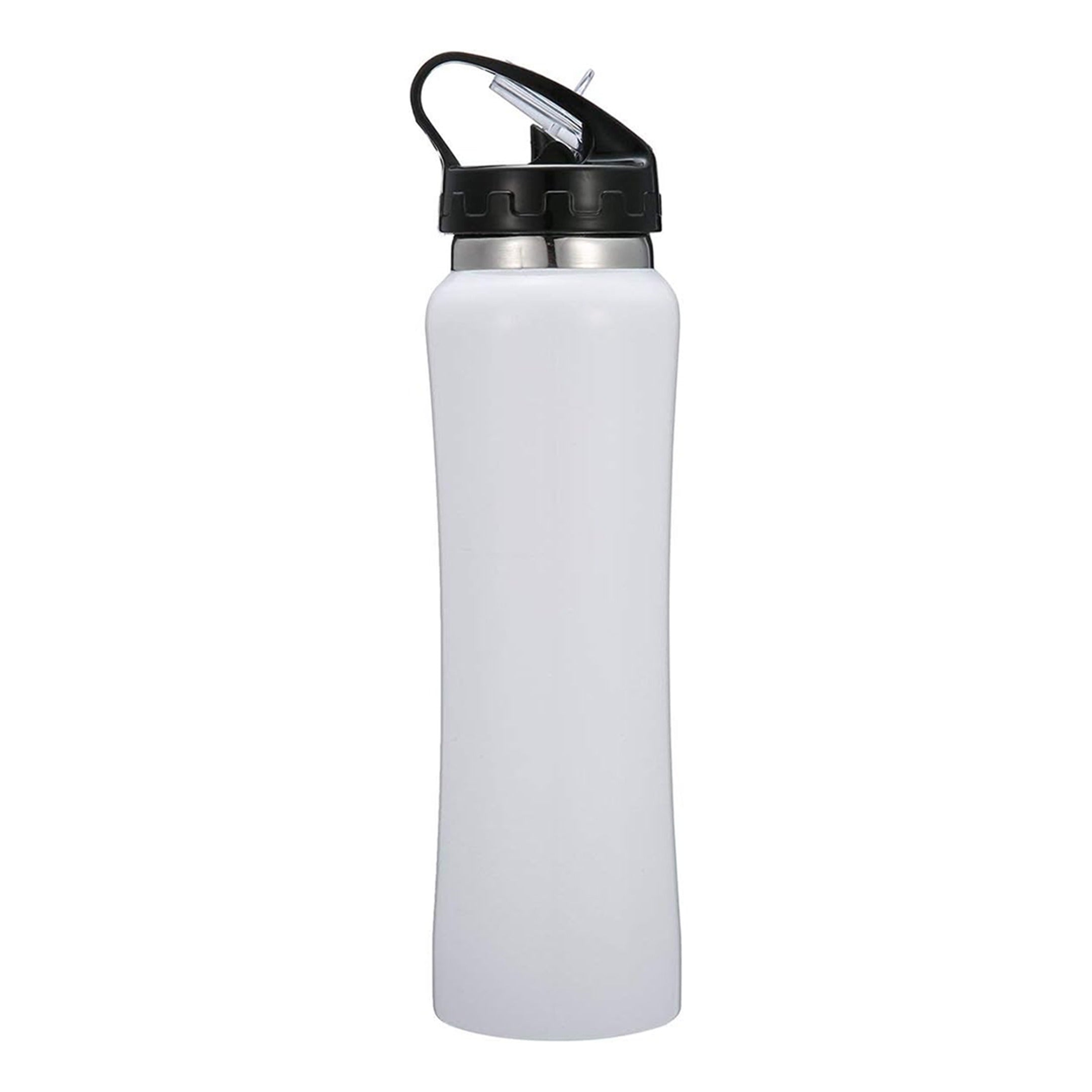 Insulated Stainless Steel Sports Water Bottle – 750ml/ White/ Sublimation Printing