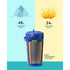 Buzio Kids Tumbler with Straw Lid 500ml - Dinosaur