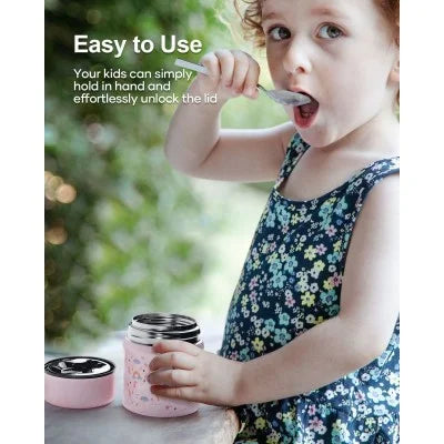 Buzio Kids Stainless Steel Food Container 350ml - Unicorn | IT Care Kuwait