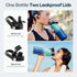Buzio Duet Series Stainless Steel Water Bottle with 2 Lids and Sleeve 1.2L - Starry Blue
