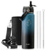Buzio Duet Series Water Bottle with 2 Lids and Sleeve 650ML - Indigo Crush