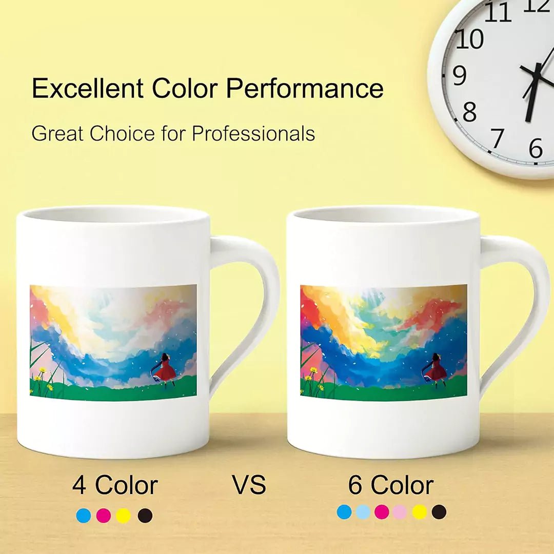 A - SUB 600ML Sublimation Ink - 6 Color Set/ 100ml EachIT CareSublimation Ink