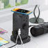 Powerology 12 AC Sockets GaN Tower Hub with Surge Protection - Black