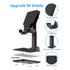Adjustable Foldable Cell Phone & Tablet Stand – Height & Angle Adjustable/ BlackIT CareMobile Holders & Stands