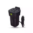 Powerology 150W Cup Holder Power Inverter with Dual USB-C and USB-A QC 3.0