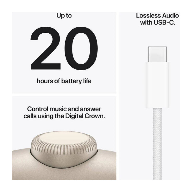 Apple AirPods Max 2 Wireless Headphones - Starlight | IT Care Kuwait
