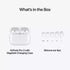 Apple AirPods Pro 3 with MagSafe Charging Case - Bluetooth / USB-C / White