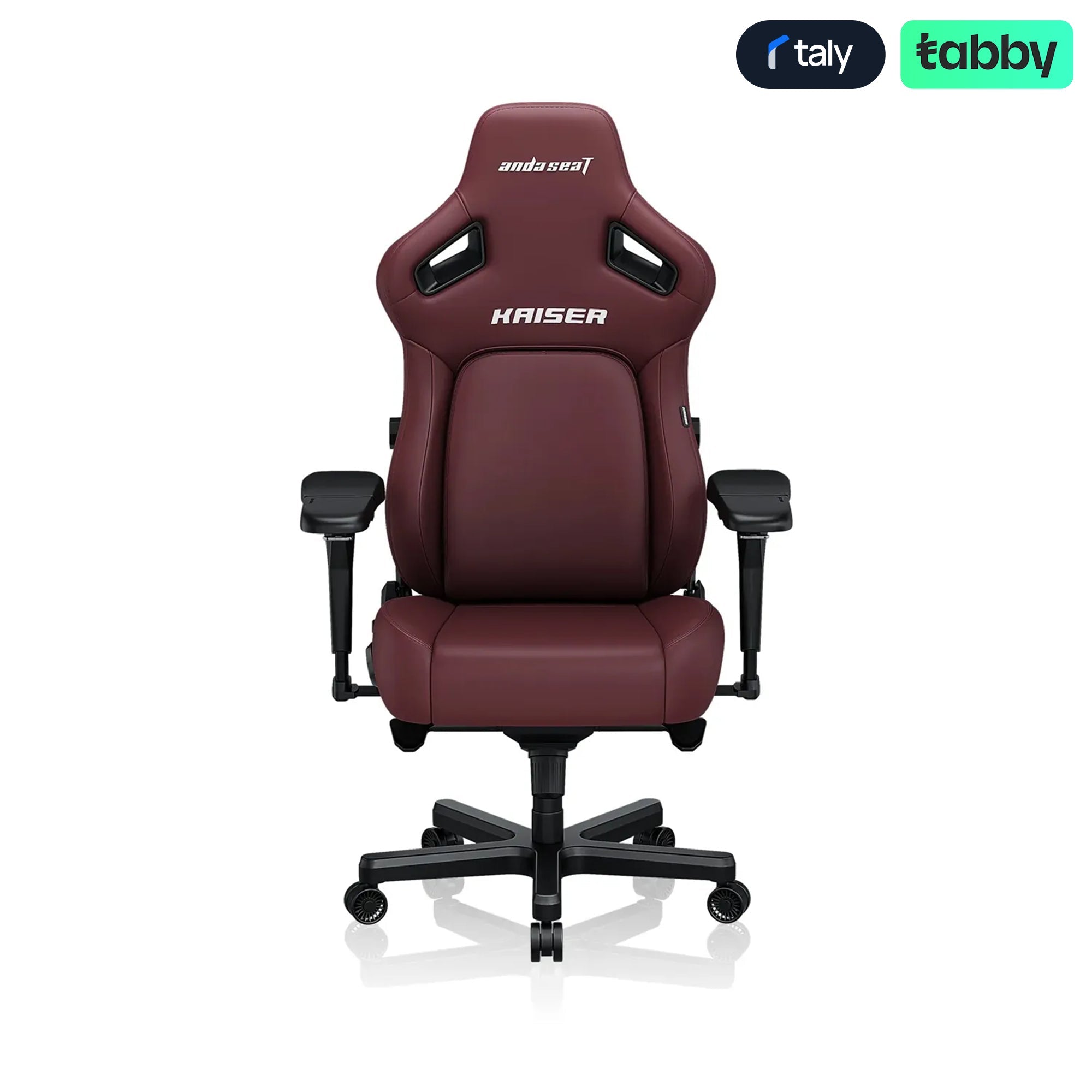 AndaSeat Kaiser 4 XL Ergonomic Gaming Chair – 5D Armrests, Magnetic Head Pillow, Premium PVC Leather (Maroon)IT CareGaming Chair