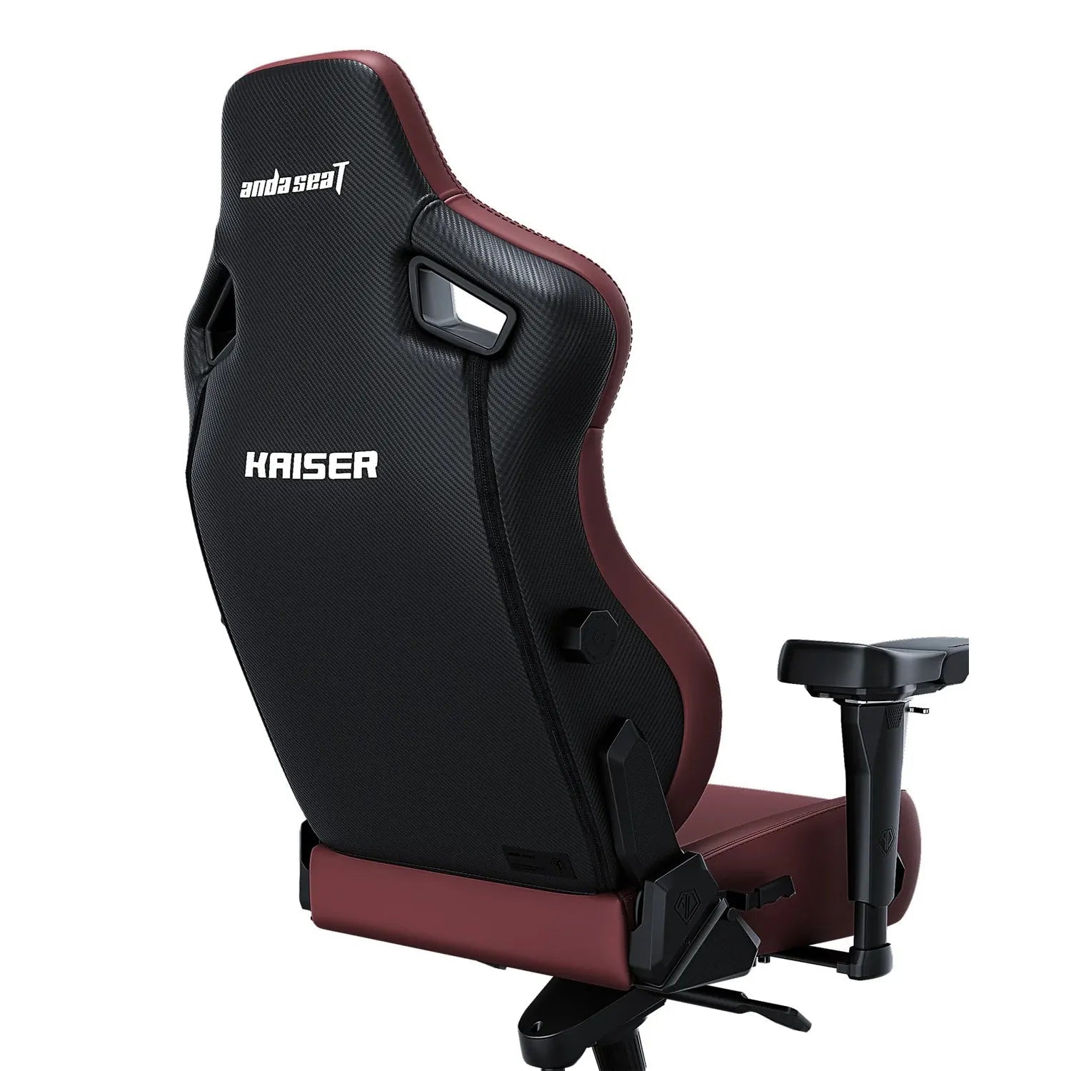 AndaSeat Kaiser 4 XL Ergonomic Gaming Chair – 5D Armrests, Magnetic Head Pillow, Premium PVC Leather (Maroon)IT CareGaming Chair