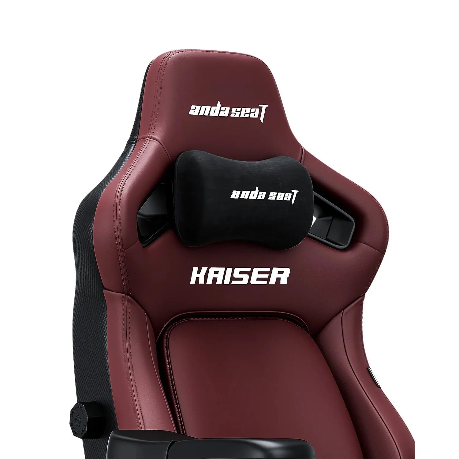 AndaSeat Kaiser 4 XL Ergonomic Gaming Chair – 5D Armrests, Magnetic Head Pillow, Premium PVC Leather (Maroon)IT CareGaming Chair