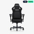 AndaSeat Kaiser 4 XL Ergonomic Gaming Chair – Linen Fabric, 6D Armrests, Pop - Out Lumbar (Black)IT CareGaming Chair