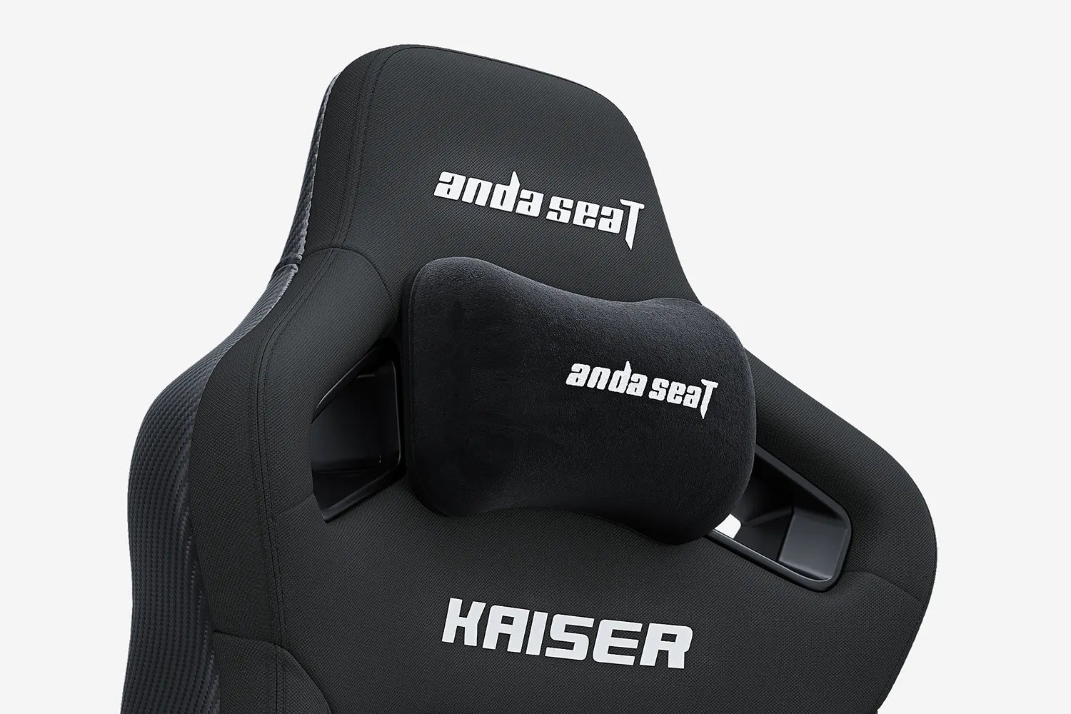 AndaSeat Kaiser 4 XL Ergonomic Gaming Chair – Linen Fabric, 6D Armrests, Pop - Out Lumbar (Black)IT CareGaming Chair