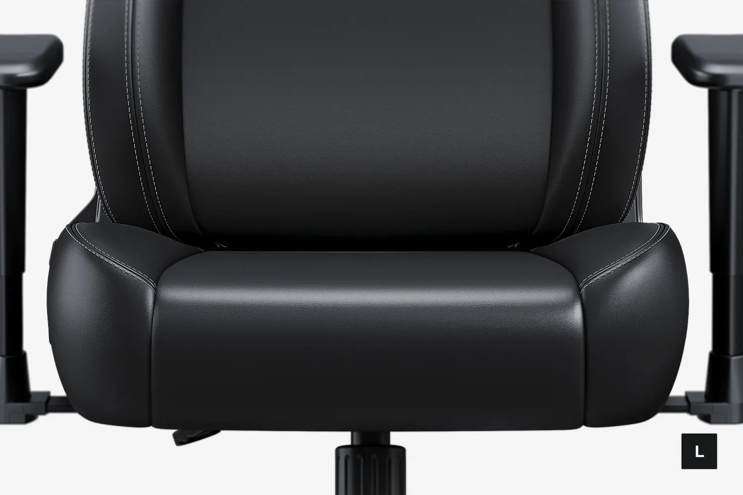 AndaSeat Novis Large Ergonomic Gaming Chair – PVC Leather & Linen Upholstery, Reclining (Black, AD23 - L - 01 - B - PV)IT CareGaming Chair
