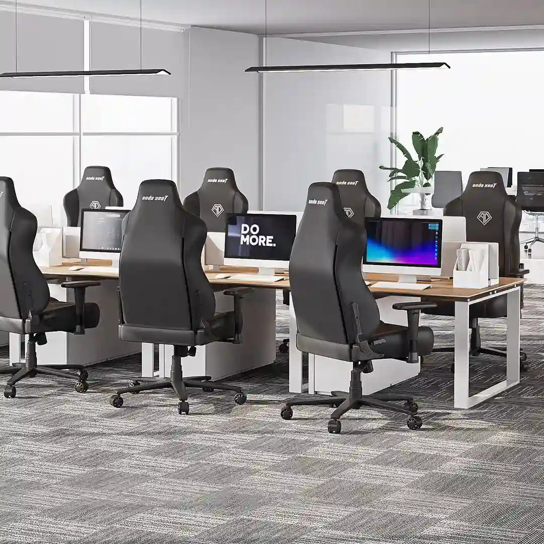 AndaSeat Novis Series XL Ergonomic Gaming Chair – Reclining, Adjustable Lumbar Support (Black, AD23 - XL - 01 - B - PV)IT CareGaming Chair