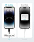 Anker 322 USB - C to Lightning Cable (3ft Braided) BlackIT CareCables & Converters