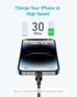 Anker 322 USB - C to Lightning Cable (3ft Braided) BlackIT CareCables & Converters