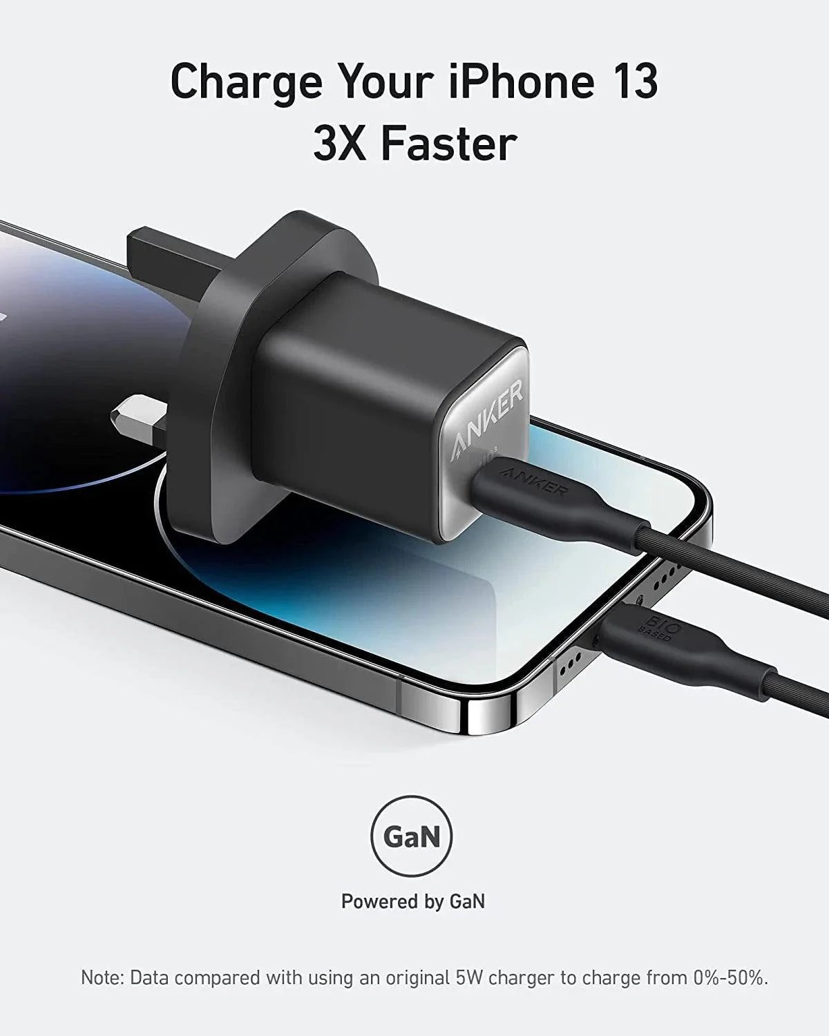 Anker 511 Nano 3 Wall Charger - 30W / BlackIT CarePower Adapters