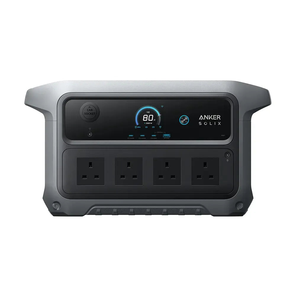 Anker SOLIX C2000 Gen 2 Portable Power Station (A17832A1) – 2048Wh | 2400W