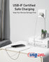 Anker USB - C to USB - C Cable (6 ft, 240W, Upcycled - Braided)WhiteIT CareCables & Converters