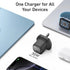 Anker Zolo 30W USB - C Wall Charger with USB - C to USB - C Cable – PD 3.0 GaN II Fast Charging, BlackIT CarePower Adapters