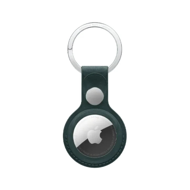 Apple AirTag FineWoven Key Ring Dark Green | IT Care Kuwait