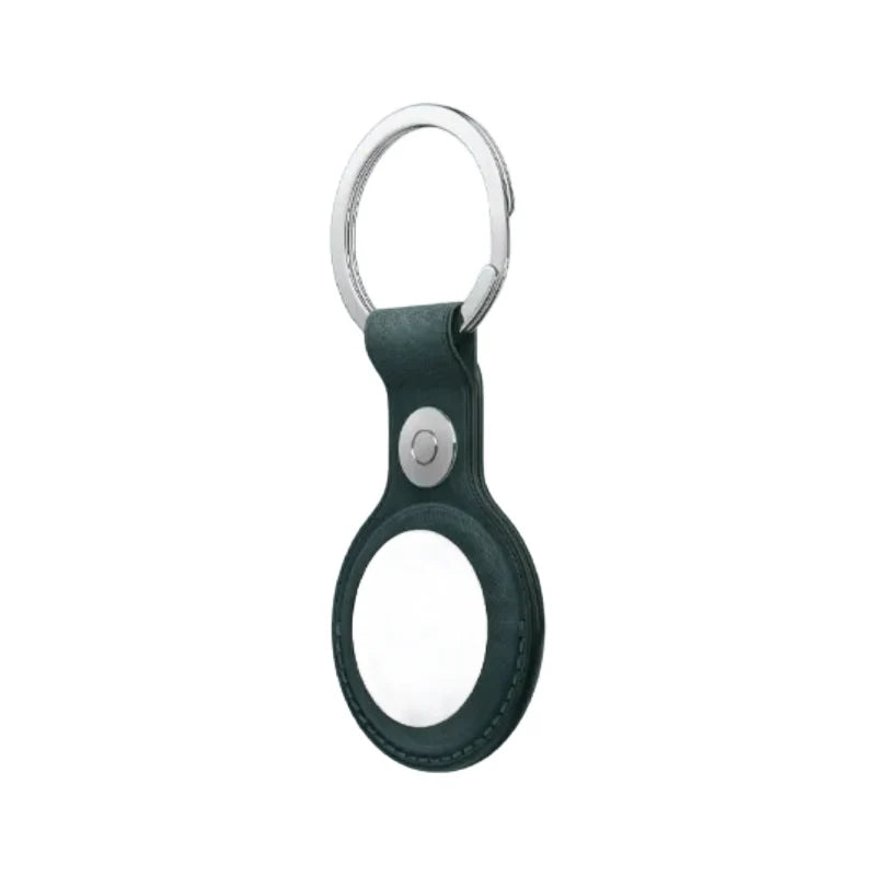 Apple AirTag FineWoven Key Ring Dark Green - View 2 | IT Care Kuwait