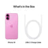 Apple iPhone 16 - 512GB / Pink / 5G / 6.1"IT CareApple iPhone