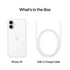 Apple iPhone 16 - 512GB / White / 5G / 6.1"IT CareApple iPhone