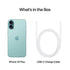 Apple iPhone 16 Plus - 512GB / Teal / 5G / 6.7"IT CareApple iPhone