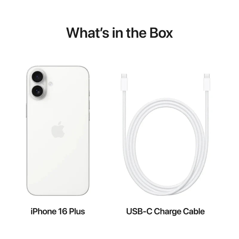 Apple iPhone 16 Plus - 512GB / White / 5G / 6.7"IT CareApple iPhone