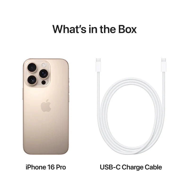 Apple iPhone 16 Pro - 256GB / Desert Titanium / 5G / 6.3" Middle East VersionIT CareApple iPhone