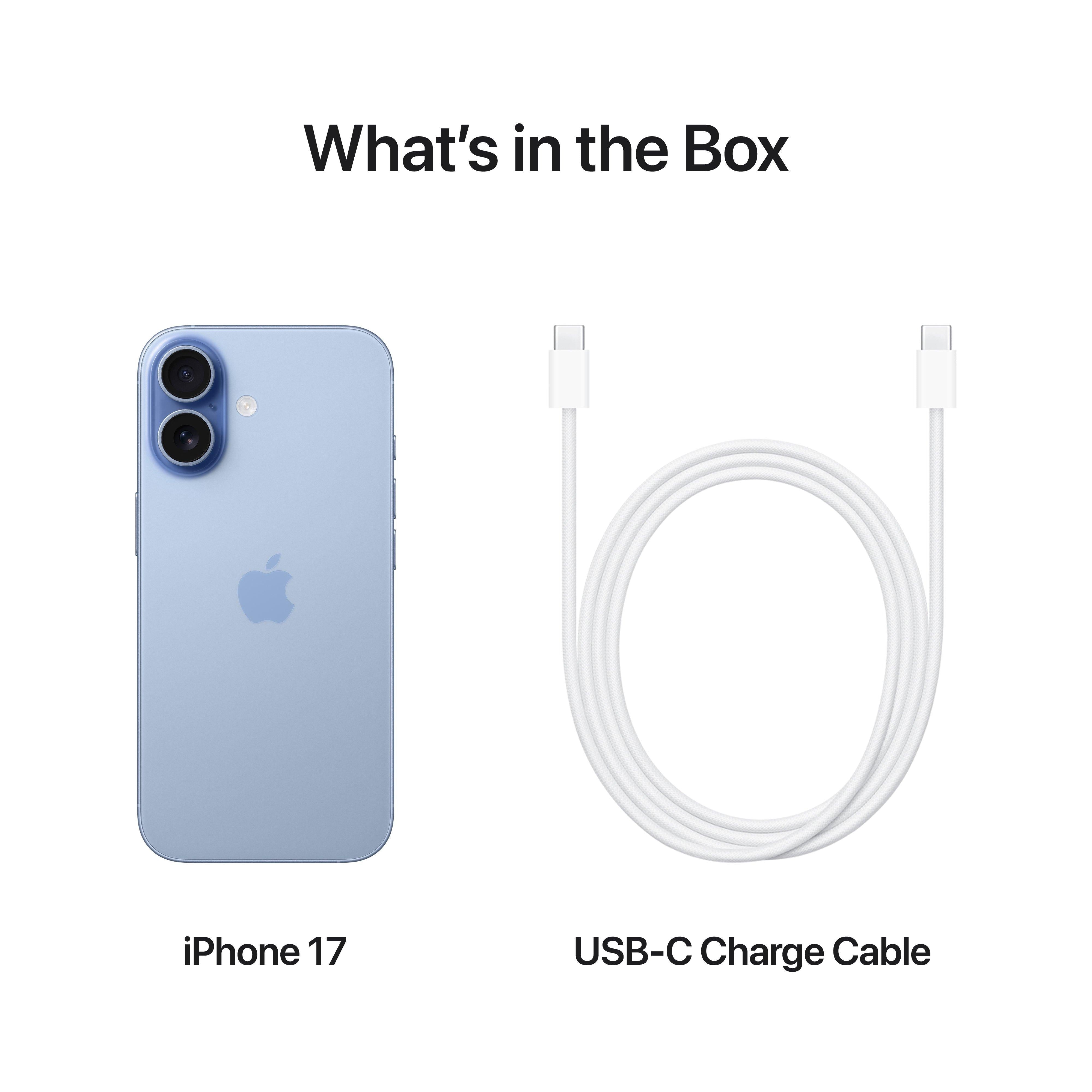 Apple iPhone 17 - 256GB / Mist Blue / 5G / 6.3"IT CareApple iPhone