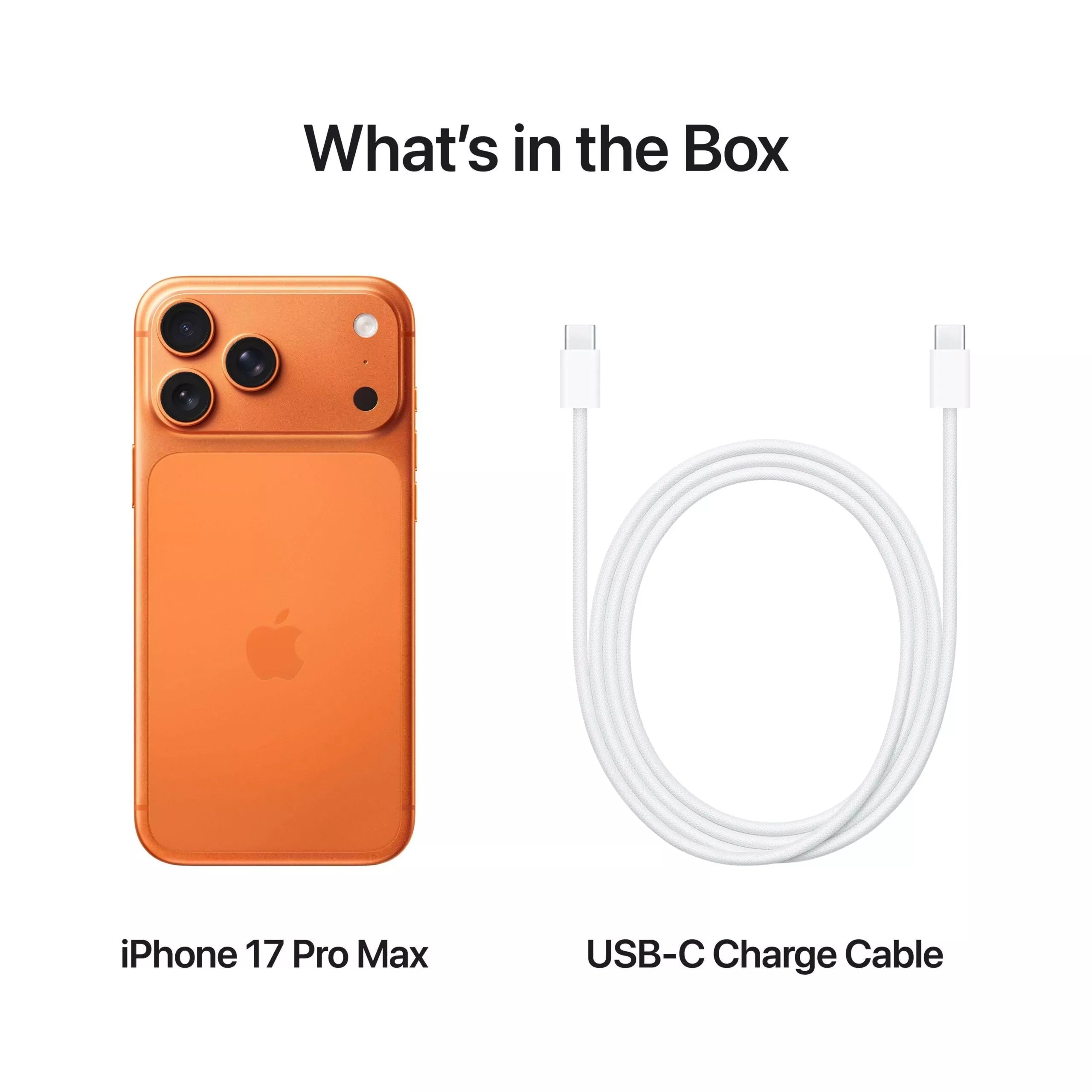 Apple iPhone 17 Pro - 256GB / Cosmic Orange / Nano Physical Sim + E - SimIT CareApple iPhone