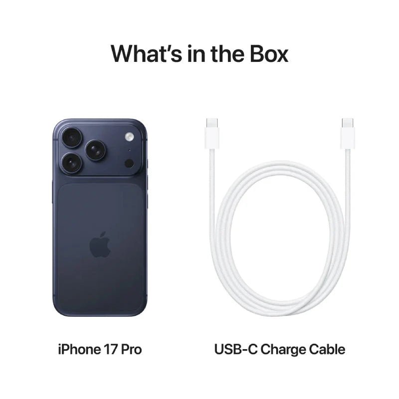 Apple iPhone 17 Pro - 512GB / Deep Blue / 5G / 6.3" / Middle East VersionIT CareApple iPhone 17 Pro