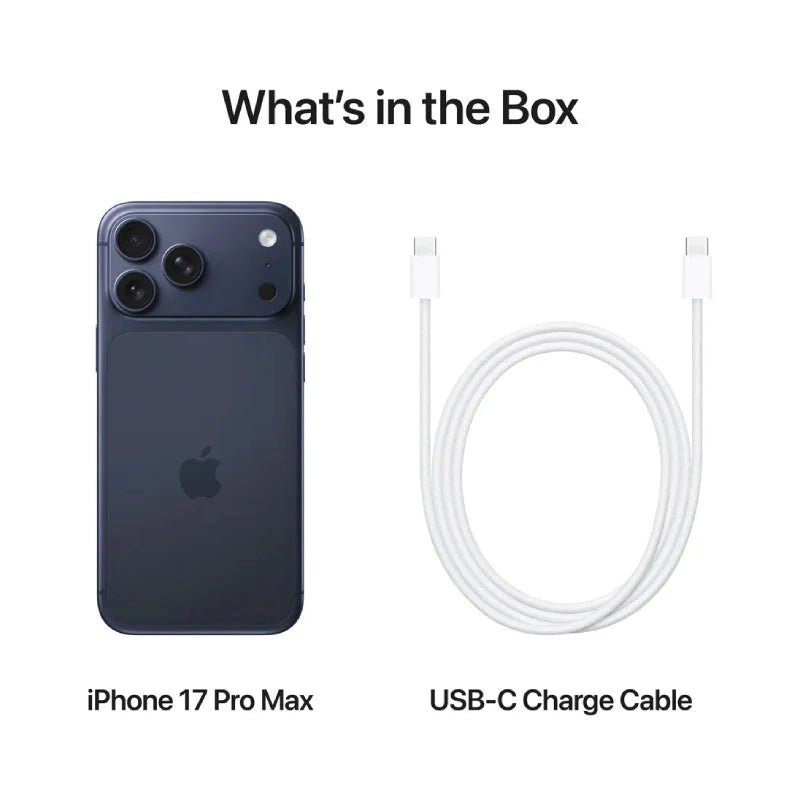 Apple iPhone 17 Pro Max - 256GB / Deep Blue / 5G / 6.9" / Dual E - Sim / Japanese VersionIT CareApple iPhone