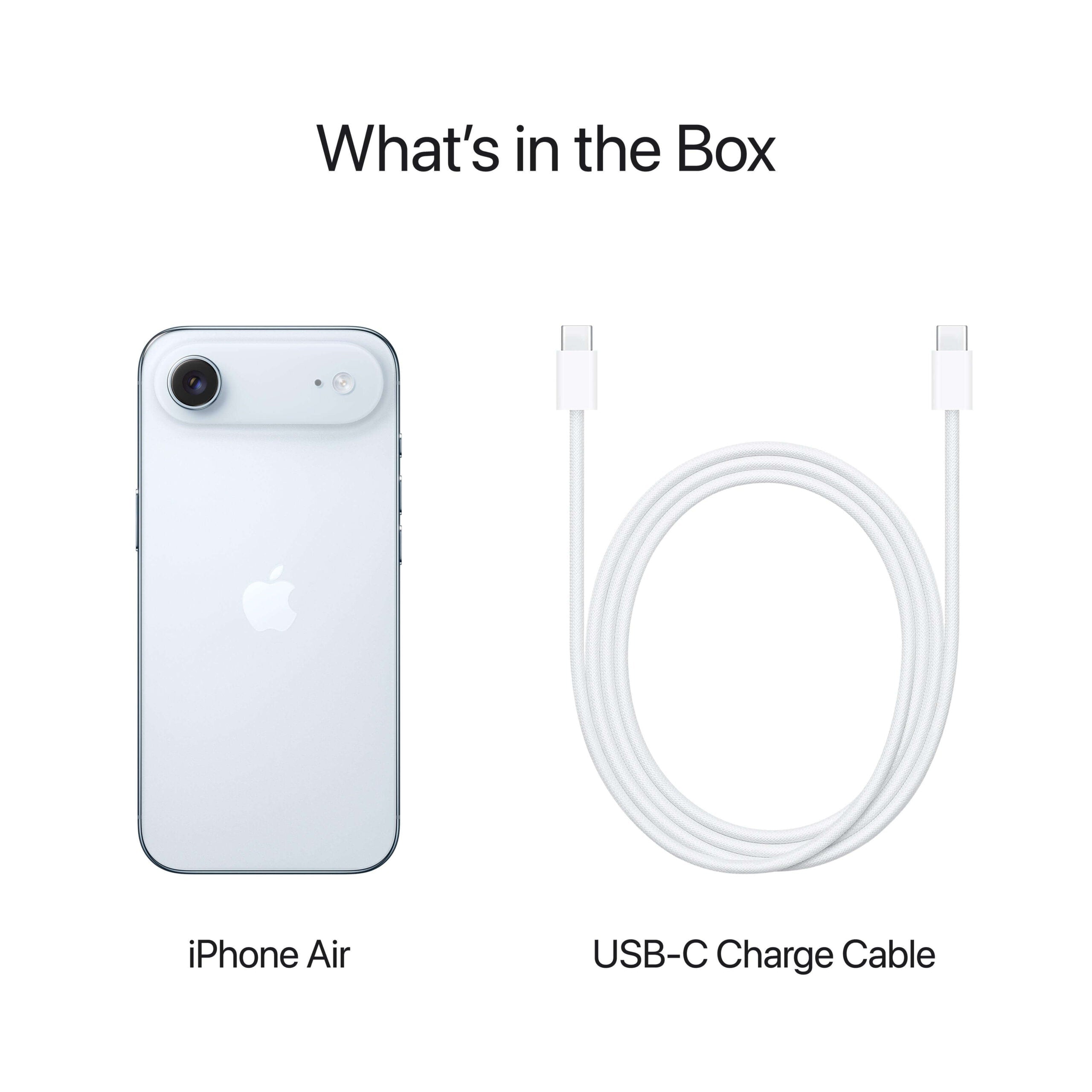 Apple iPhone Air - 1TB / Sky Blue / 5G / 6.5"IT CareApple iPhone