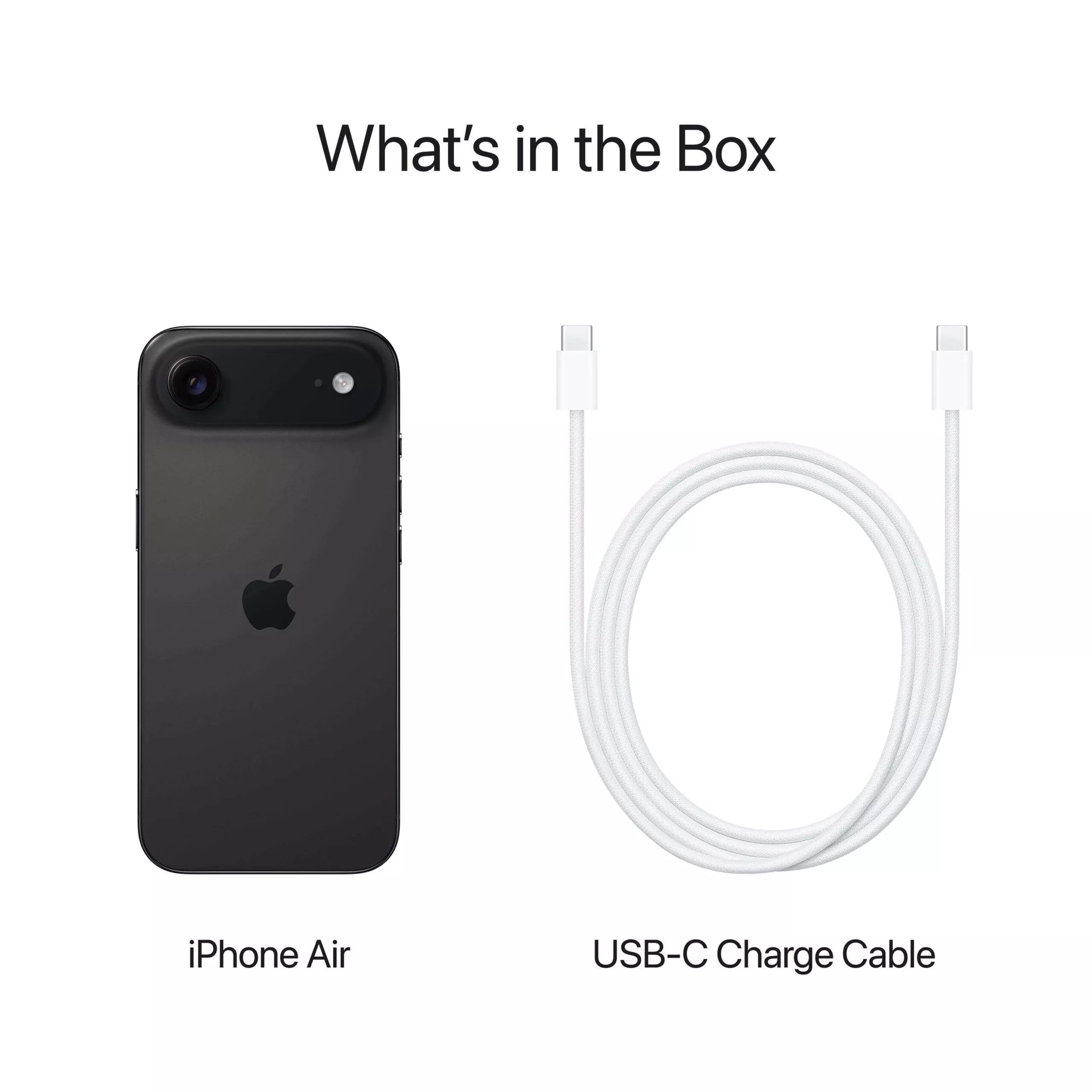 Apple iPhone Air - 512GB / Space Black / 5G / 6.5"IT CareApple iPhone