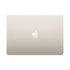 Apple MacBook Air - 13.6" / M4 / 10 - Core CPU / 8 - Core GPU / 16 - Core Neural Engine / 16GB RAM / 256GB SSD / Arabic/English / Starlight / 1YWIT CareApple MacBook Air
