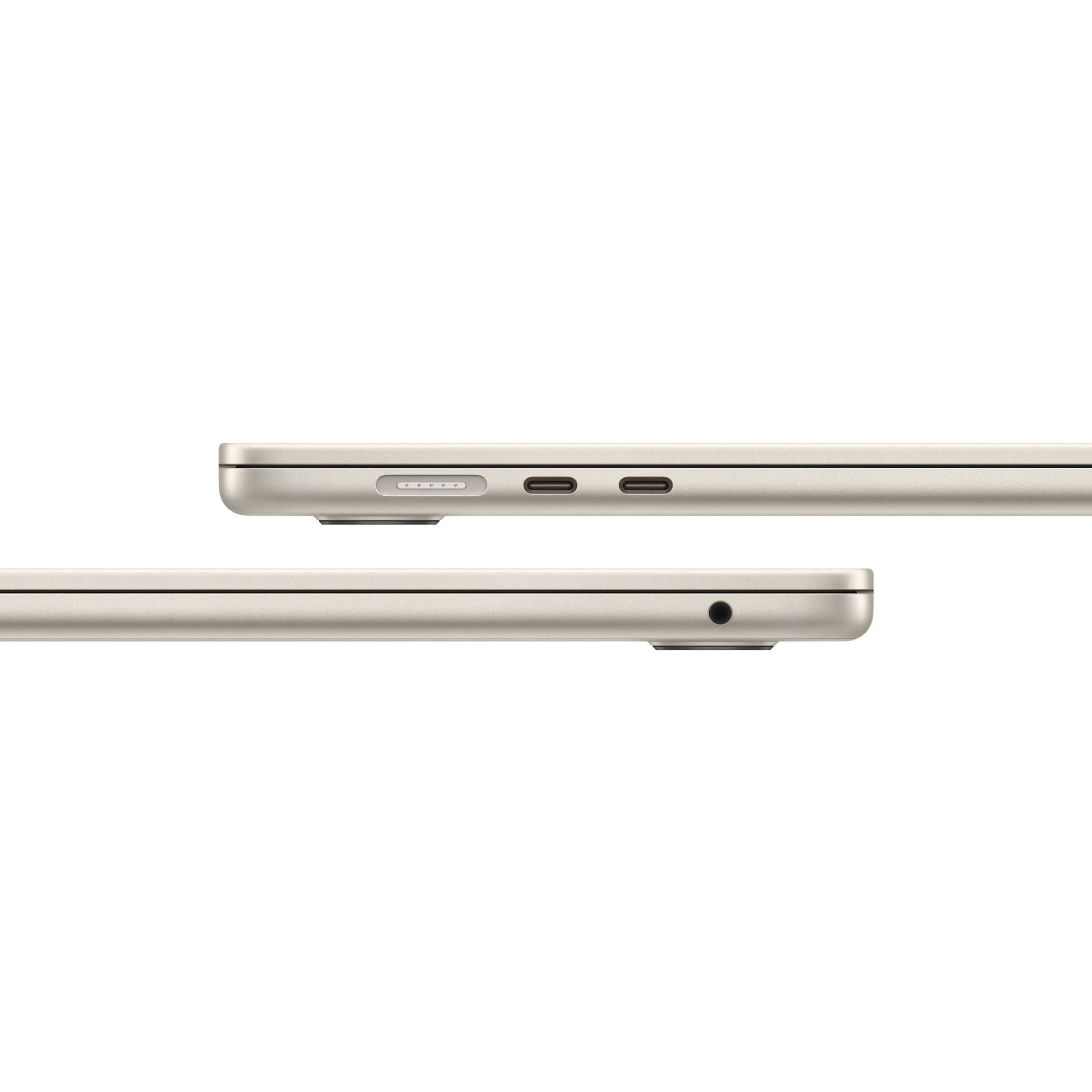 Apple MacBook Air - 13.6" / M4 / 10 - Core CPU / 8 - Core GPU / 16 - Core Neural Engine / 16GB RAM / 256GB SSD / Arabic/English / Starlight / 1YWIT CareApple MacBook Air