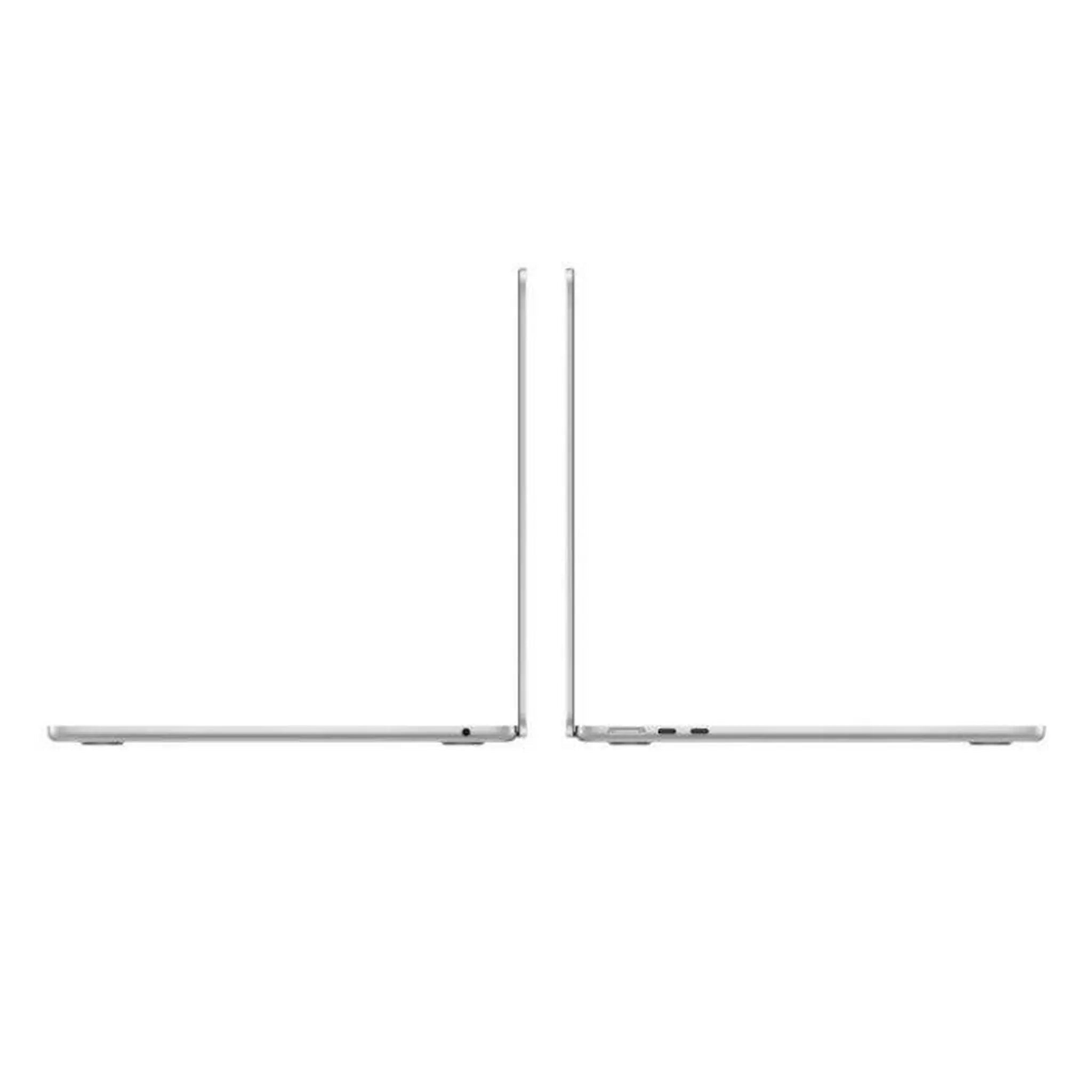 Apple MacBook Air - 15.3" / M4 / 10 - Core CPU / 10 - Core GPU / 16 - Core Neural Engine / 16GB RAM / 512GB SSD / Arabic/English / SilverIT CareApple MacBook Air