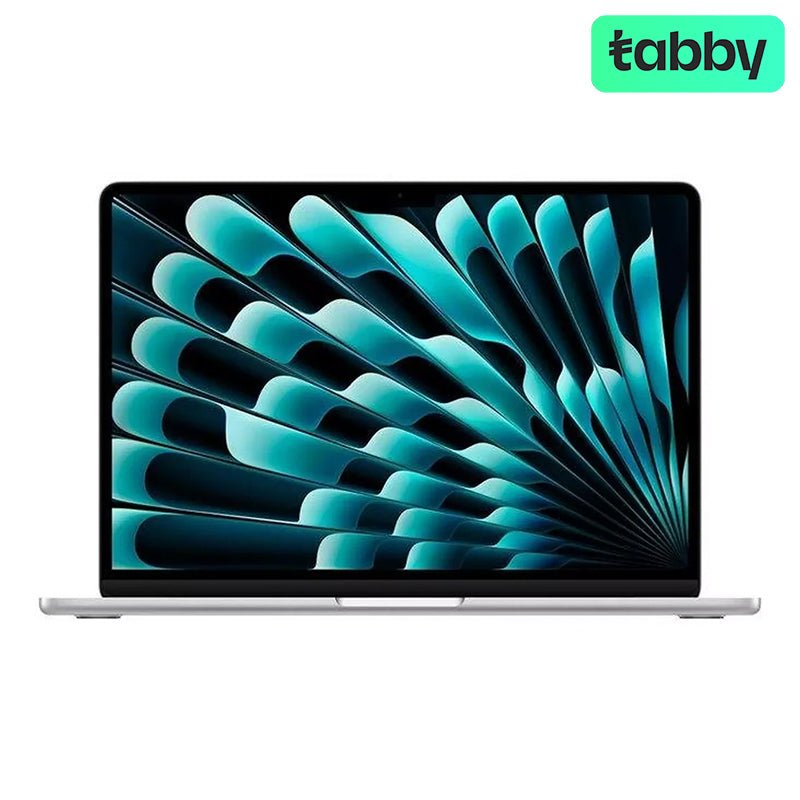 Apple MacBook Air - 15.3" / M4 / 10 - Core CPU / 10 - Core GPU / 16 - Core Neural Engine / 16GB RAM / 512GB SSD / Arabic/English / SilverIT CareApple MacBook Air