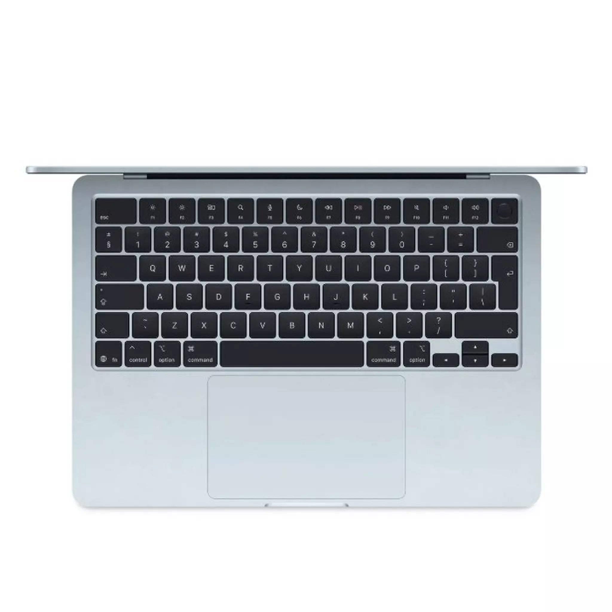 Apple MacBook Air - 15.3" / M4 / 10 - Core CPU / 10 - Core GPU / 16 - Core Neural Engine / 16GB RAM / 512GB SSD / Arabic/English / Sky Blue / 1YWIT CareApple MacBook Air