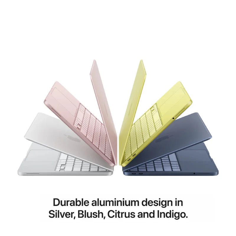 Apple MacBook Neo - 13.0" / A18 Pro / 6 - Core CPU / 5 - Core GPU / 16 - Core Neural Engine / 8GB RAM / 512GB SSD / Arabic Keyboard Without Touch ID / Citrus / 1YWIT CareApple Macbook Neo