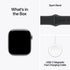 Apple Watch Series 11 - LTPO OLED / 64GB / 42mm / Bluetooth / Wi - Fi / Medium/Large / Space Grey Aluminum Case With Black Sport BandIT CareApple Watches