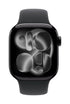 Apple Watch Series 11 - LTPO OLED / 64GB / 46mm / Bluetooth / Wi - Fi / Small/Medium / Jet Black Aluminum Case With Black Sport BandIT CareApple Watches
