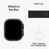 Apple Watch Ultra 3 - LTPO OLED / 64GB / 49mm / Bluetooth / Wi-Fi / Cellular / Medium / Black Titanium Case with Black Alpine Loop