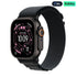 Apple Watch Ultra 3 - LTPO OLED / 64GB / 49mm / Bluetooth / Wi - Fi / Cellular / Medium / Black Titanium Case with Black Alpine LoopIT CareApple Watches