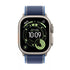 Apple Watch Ultra 3 - LTPO OLED / 64GB / 49mm / Bluetooth / Wi-Fi / Cellular / Medium/Large / Natural Titanium Case with Blue/Bright Blue Trail Loop